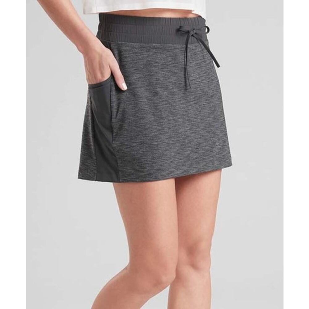 Athleta Excursion Hybrid Skort Gray Small